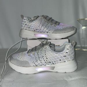 IDEA FRAMES FIBER OPTIC LED LIGHT UP WOMEN SNEAKERS FTL-06-077